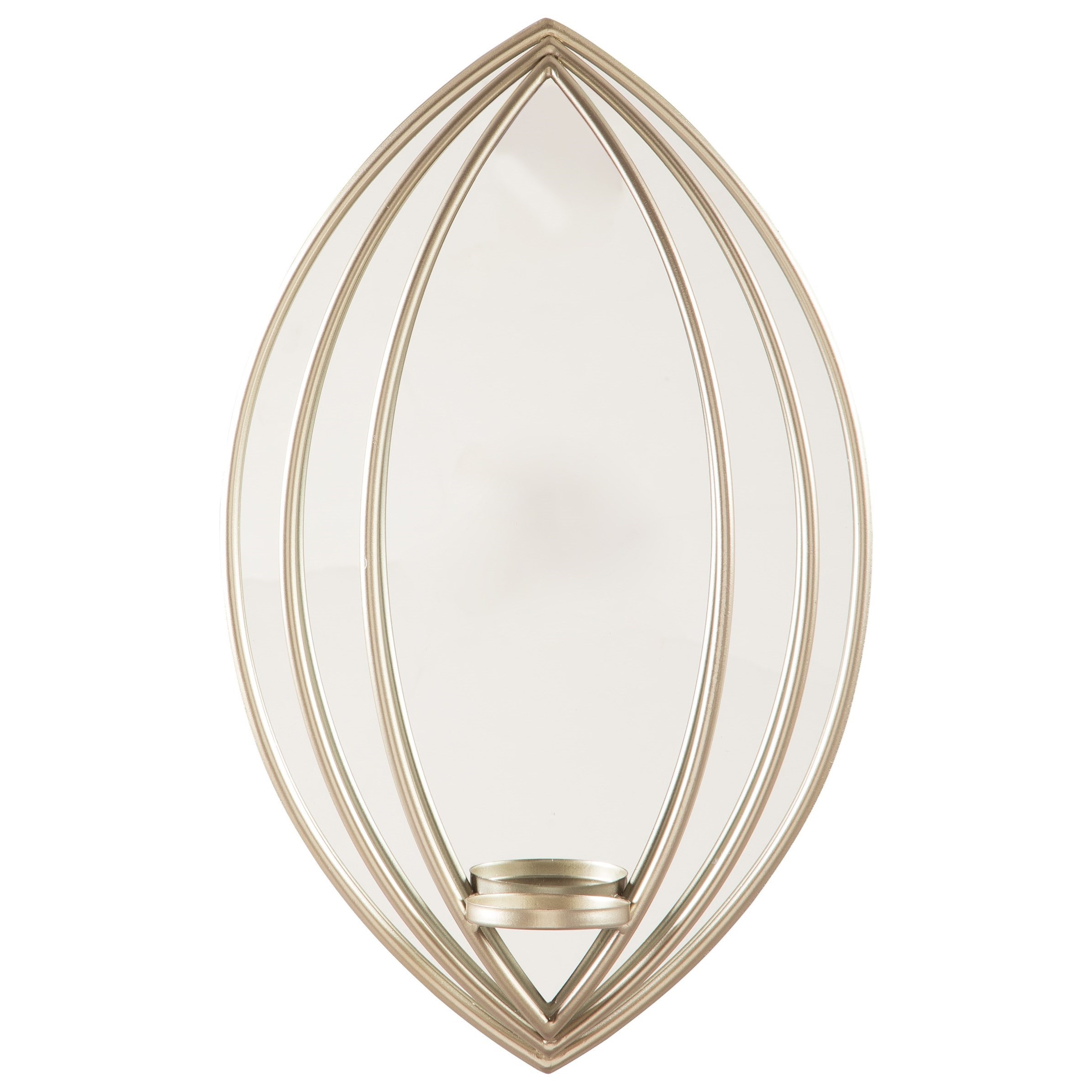 Signature Design by Ashley Accent Mirrors Donnica Silver Finish Wall